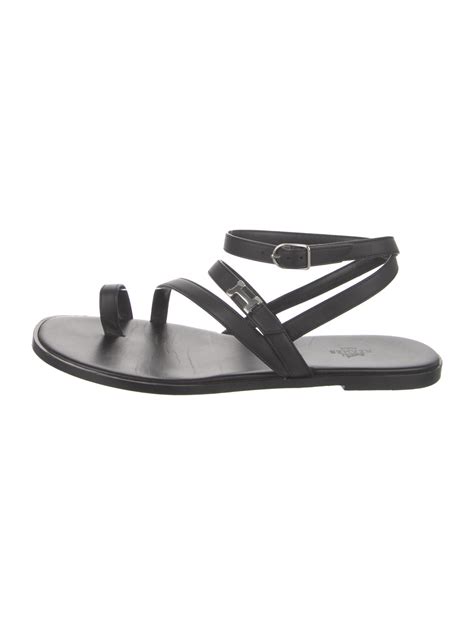 hermes harmonie sandal|Harmonie H Logo Sandals .